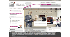 Desktop Screenshot of entreprises.ca-alpesprovence.fr