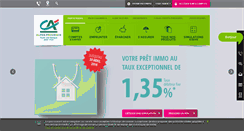 Desktop Screenshot of ca-alpesprovence.fr