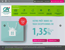 Tablet Screenshot of ca-alpesprovence.fr